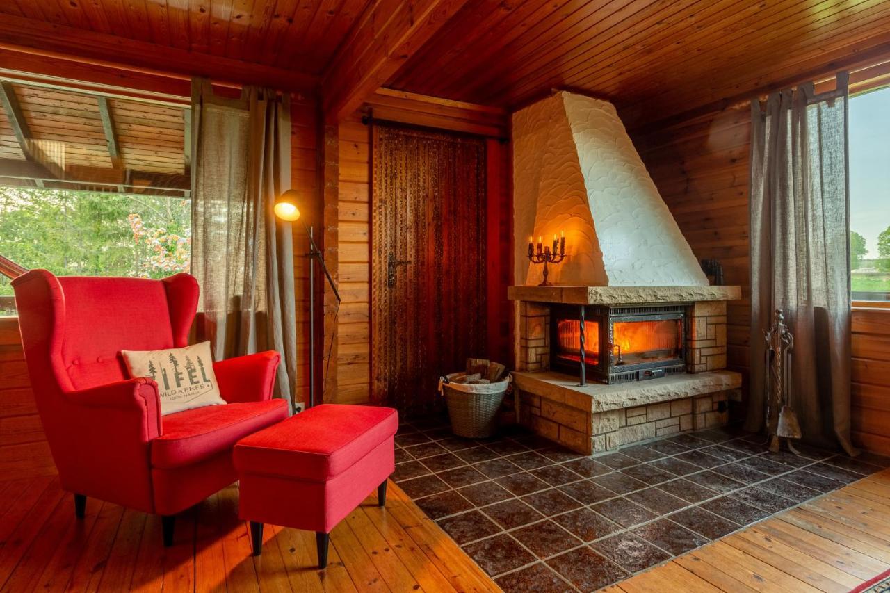 Blockhaus Eifelsteig W/ Kamin Garten & Feuerstelle Berndorf  Esterno foto