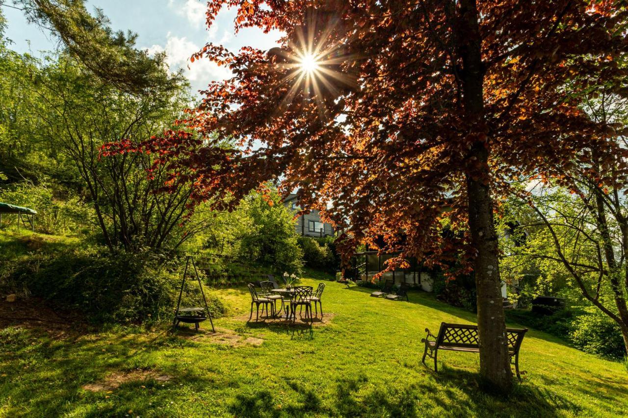 Blockhaus Eifelsteig W/ Kamin Garten & Feuerstelle Berndorf  Esterno foto